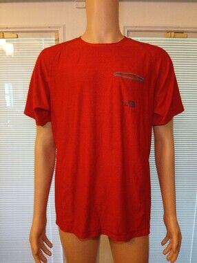 The North Face Men’s Red Crew Short-Sleeve Tee